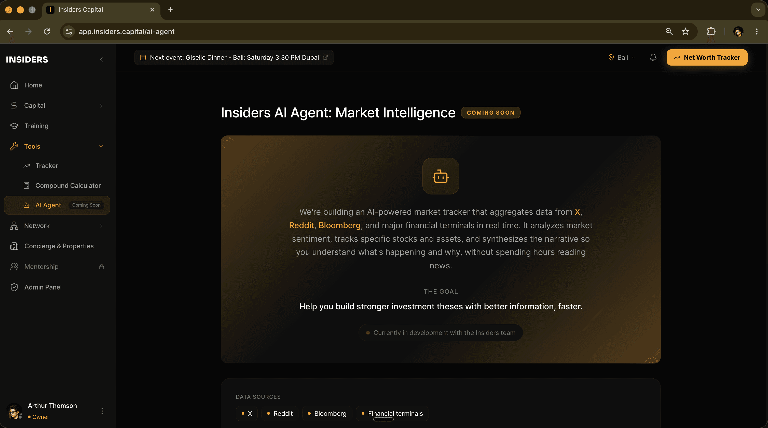 Insiders AI Agent